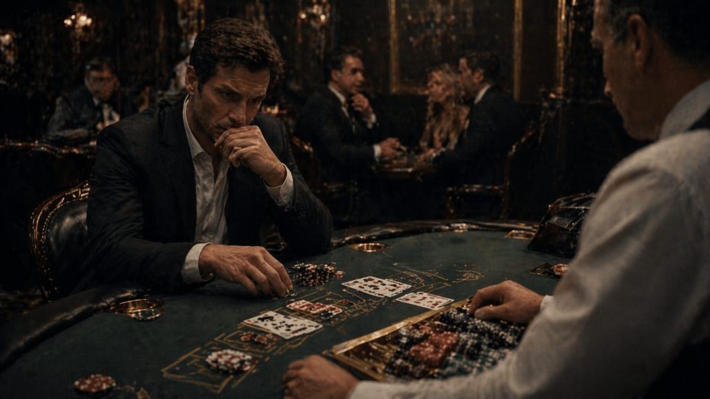 Situaciones donde pedir carta en blackjack deja de ser intuitivo